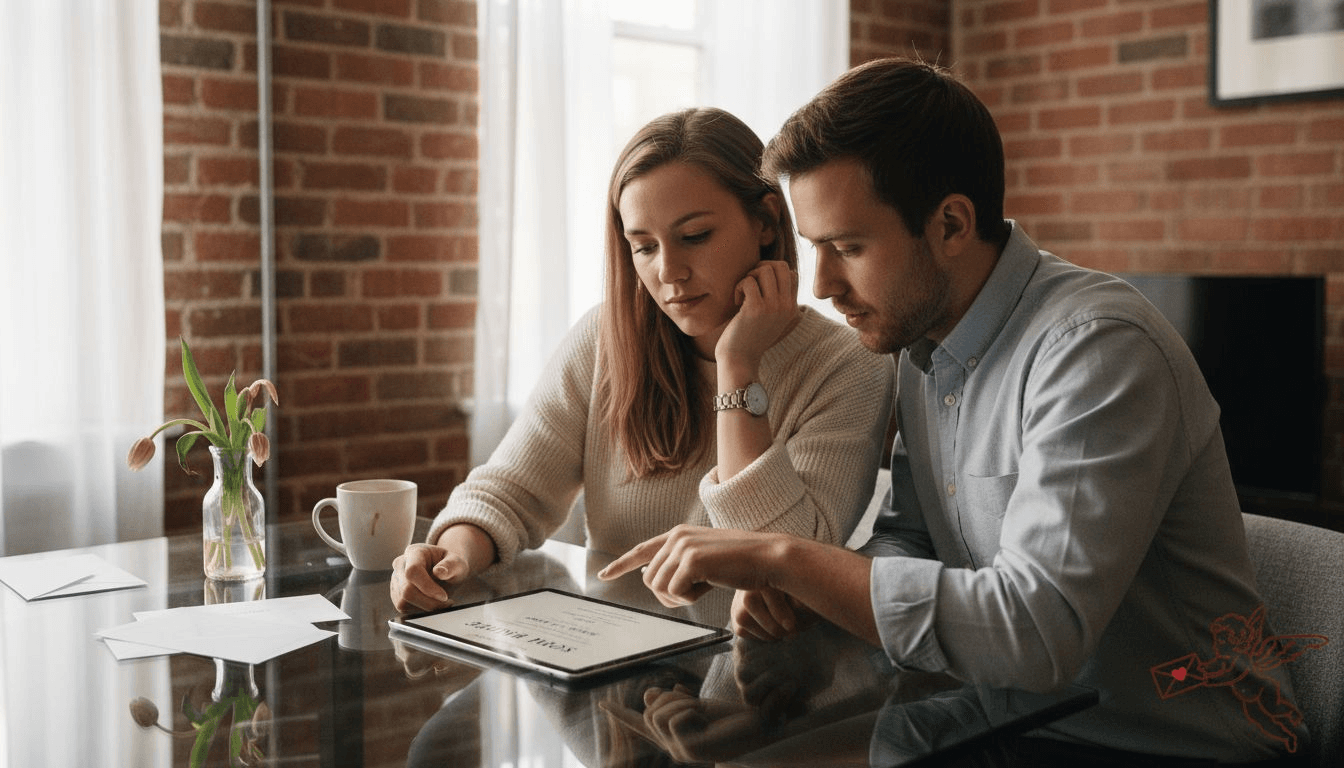 Modern wedding invitation examples to engage guests in 2026