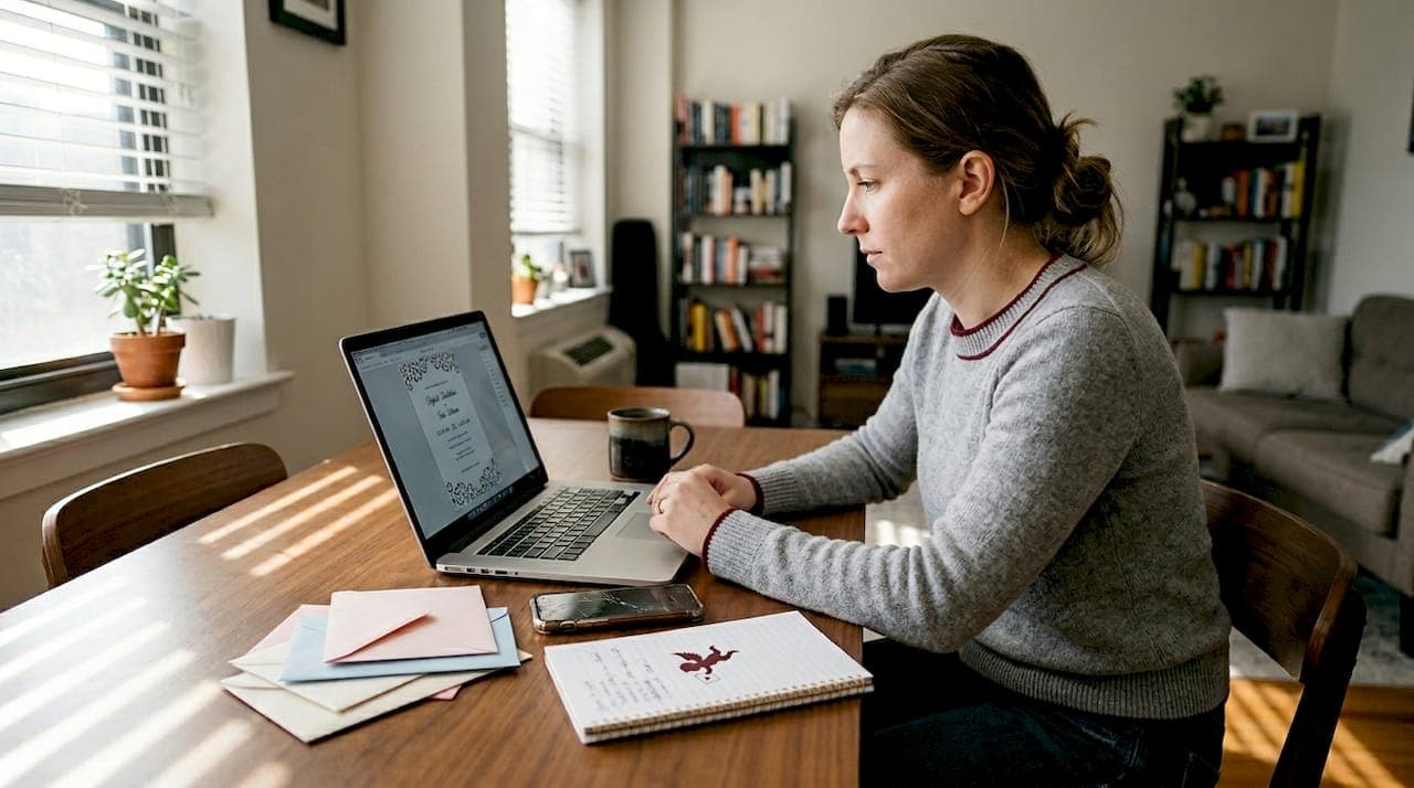 Wedding invitation design tips for seamless digital invites